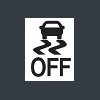 Chevrolet Captiva Traction Control OFF Warning Dashboard Light Symbol Diagnostic World