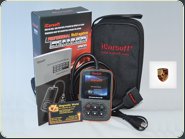 Porsche iCarsoft i960 Diagnostic World Reset Tool engine ABS airbags transmission