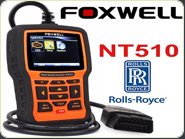 Rolls Royce Engine ABS Airbags Service Foxwell NT510