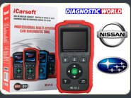 iCarsoft NS v1.0 Genuine official seller Nissan Subaru best OBD2 Diagnostic Scan Tool engine abs airbags service reset