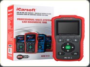 iCarsoft MHM V1.0 Honda Mitsubishi Mazda Acura Diagnostic Tool for Airbag ABS Engine Oil Service
