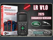 2025 iCarsoft LR V1.0 Enhanced Version Software Genuine Official LAND ROVER JAGUAR Diagnostic Scan Tool