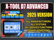 1 X-TOOL GENUINE D7 DIAGNOSTIC CODING SCAN TOOL OFFICIAL STOCKIST DIAGNOSTIC WORLD