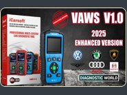 2025 iCarsoft VAWS V1.0 Enhanced Version Software Genuine Official VW AUDI SEAT SKODA BENTLEY LAMBORGHINI Diagnostic Scan Tool