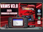 2025 iCarsoft VAWS V3.0 Enhanced Version Genuine Official VW Audi Seat Skoda Bentley