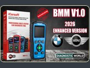 BMM BMW & Mini V1.0 diagnostic reset tool engine abs airbags oil reset