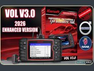 2026 iCarsoft VOL V3.0 Enhanced Version Software Genuine Official VOLVO SAAB Diagnostic Scan Tool