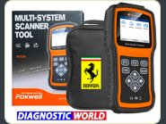 Ferrari OBD2 COde Reader NT530 Vehicle & System Coverage Lists Demo