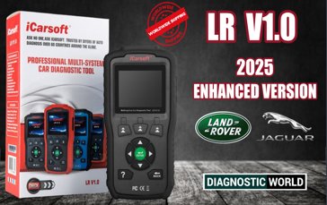 2025 iCarsoft LR V1.0 Enhanced Version Software Genuine Official LAND ROVER JAGUAR Diagnostic Scan Tool