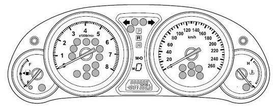 mazda 6 mk2 dashboard