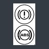 Alfa Romeo 159 ABS BRAKE ! warning light symbol dash Diagnostic World