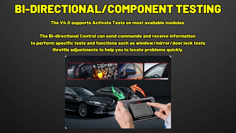 ICARSOFT JP V4.0 BI DIRECTIONAL COMPONENT TESTING TOOL