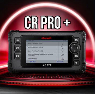iCarsoft CR PRO + Professional Diagnostic Package - ALL System, Coding,  Calibration, Programming & More