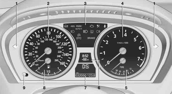 dash x3 dashboard lights