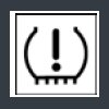 BMW 1 Series E81 E82 E87 E88 tyre warning light