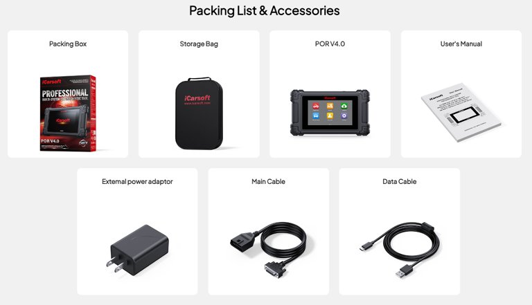 11 ICARSOFT POR V4.0 OFFICIAL & GENUINE STOCKIST PORSCHE OBD2 DIAGNOSTIC SCAN RESET TOOL ENGINE ABS AIRBAGS PSM SUSPENSION ETC