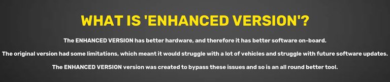 what is iCarsoft enhanced version DIAGNOSTIC WORLD