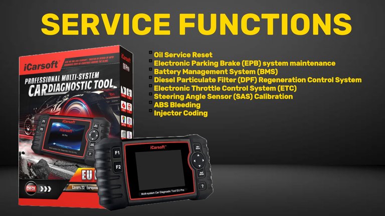 ICARSOFT EU PRO ENHANCED SERVICE RESET COVERAGE LIST
