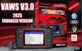 2025 iCarsoft VAWS V3.0 Enhanced Version Genuine Official VW Audi Seat Skoda Bentley