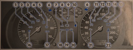 golf mk4 dashboard