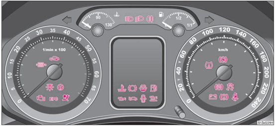 Octavia Mk2 dashboard lights