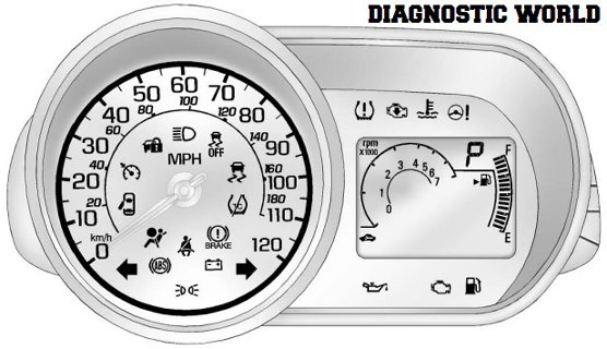 Chevrolet Spark Mk3 Car Warning Lights