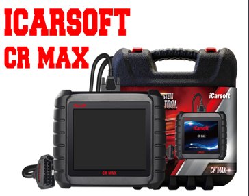iCarsoft CR Max + Free Screen Protector - Professional Multibrand  Automotive Diagnostic Scanner - Read/Erase Faults Codes - Reset Oil Service  - Coding & Programming 