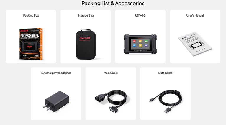 US V4 BOX CONTENTS