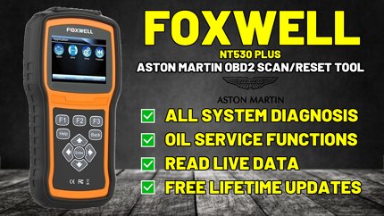 1 aston Martin OBD2 scan reset tool vantage db9 db11 rapide dbs