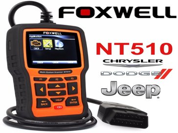 Chrysler Dodge Jeep Engine ABS Airbags Service Foxwell NT510