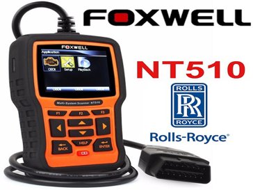 Rolls Royce Engine ABS Airbags Service Foxwell NT510