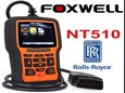 Rolls Royce Engine ABS Airbags Service Foxwell NT510