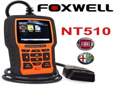 Engine ABS Airbags Service Foxwell NT510 Fiat Alfa Romeo