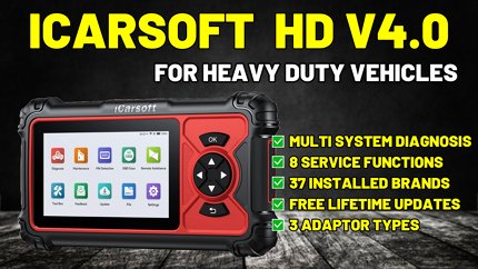 ANCEL X7-HD Heavy Duty Truck Scanner – Full System Diagnostic Tool With DPF Regen, Oil Reset, E-CU Reset – 5-Year Warranty