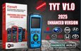 2025 iCarsoft TYT V1.0 Enhanced Version Software Genuine Official SUZUKI SUBARU NISSAN HYUNDAI MITSUBISHI MAZDA KIA HONDA TOYOTA Diagnostic Scan Tool