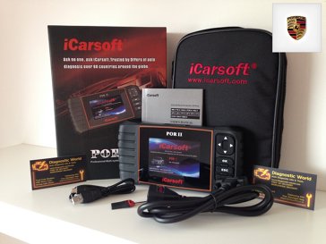 iCarsoft POR II 2 Porsche Diagnostic World UK