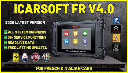 2026 ICARSOFT fr V4.0 OFFICIAL & GENUINE STOCKIST citroen peugeot renault dacia fiat alfa ferrari maserari OBD2 DIAGNOSTIC SCAN RESET TOOL