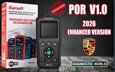 2026 iCarsoft POR V1.0 Enhanced Version Software Genuine Official PORSCHE Diagnostic Scan Tool