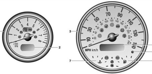 mini cooper dashboard