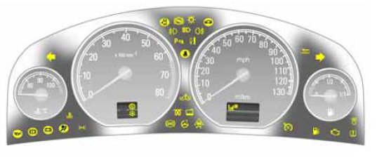 corsa d dashboard WARNING LIGHTS SYMBOLS