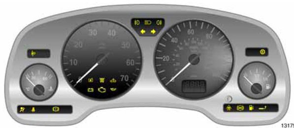 astra g dashboard WARNING LIGHTS SYMBOLS